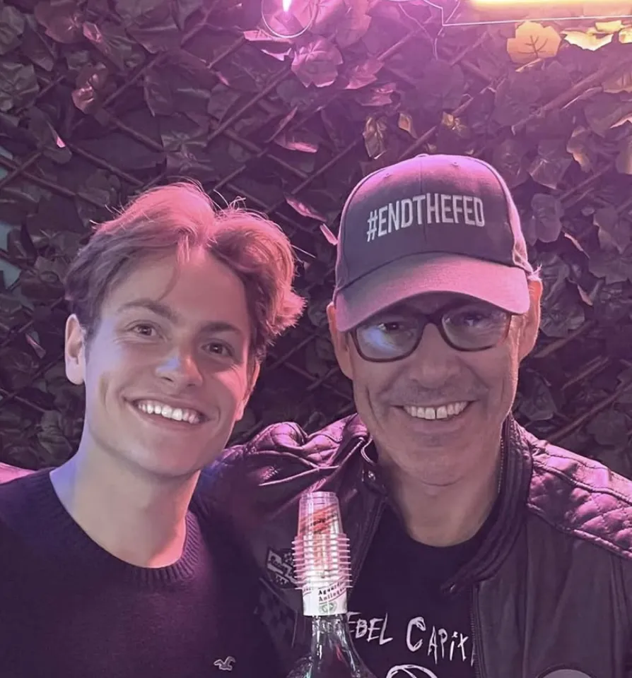 Joshua Lessard with George Gammon